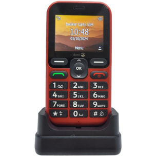 Téléphone portable DORO Leva L10 Rouge
