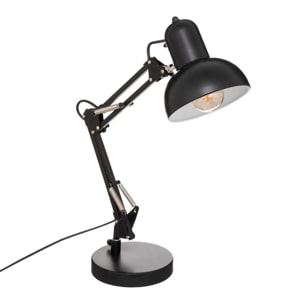 Lampe "Bren" métal noir H56cm