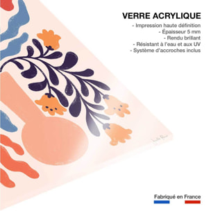 Tableau jolie fleurs Tableau plexiglas