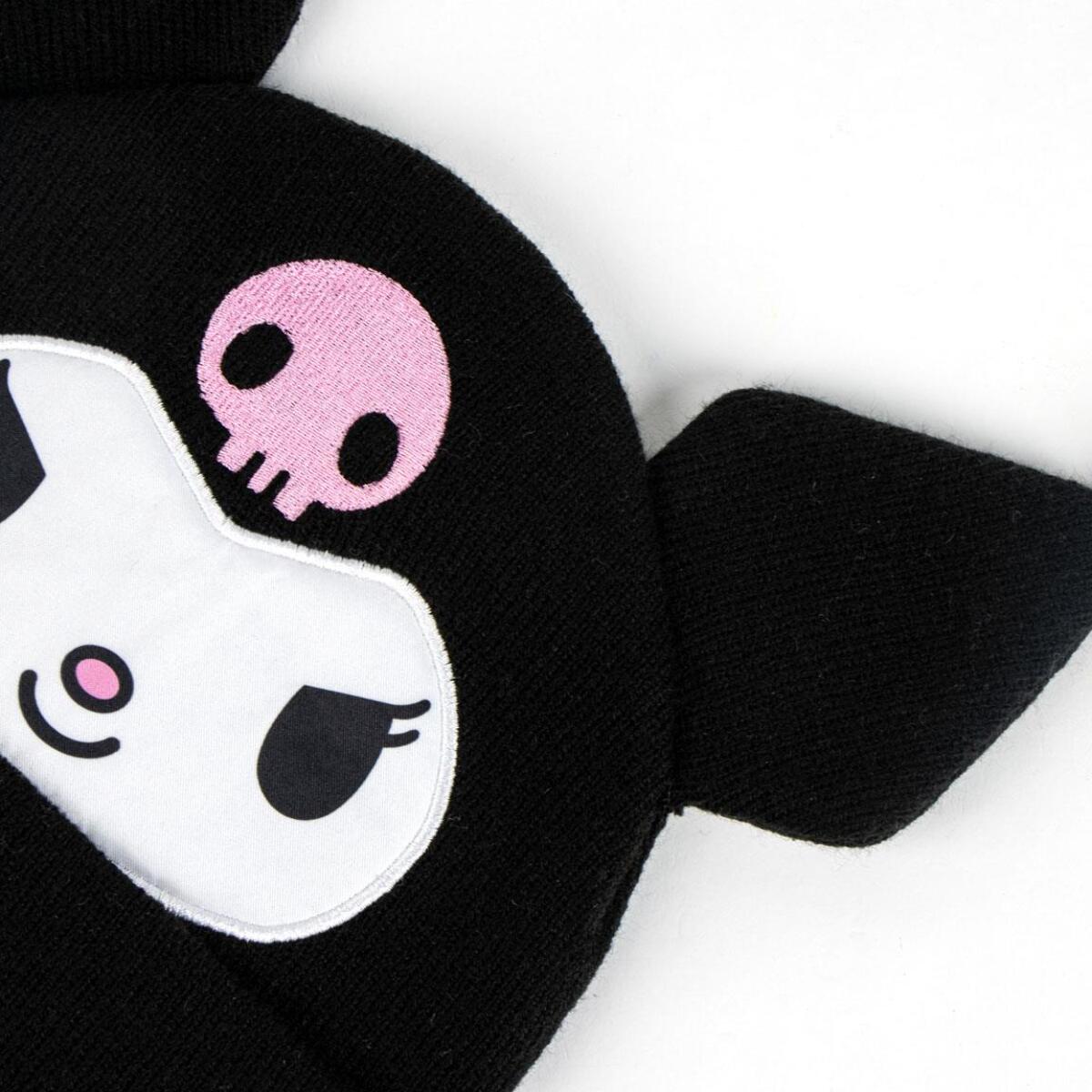 Gorro de punto infantil "Kuromi"