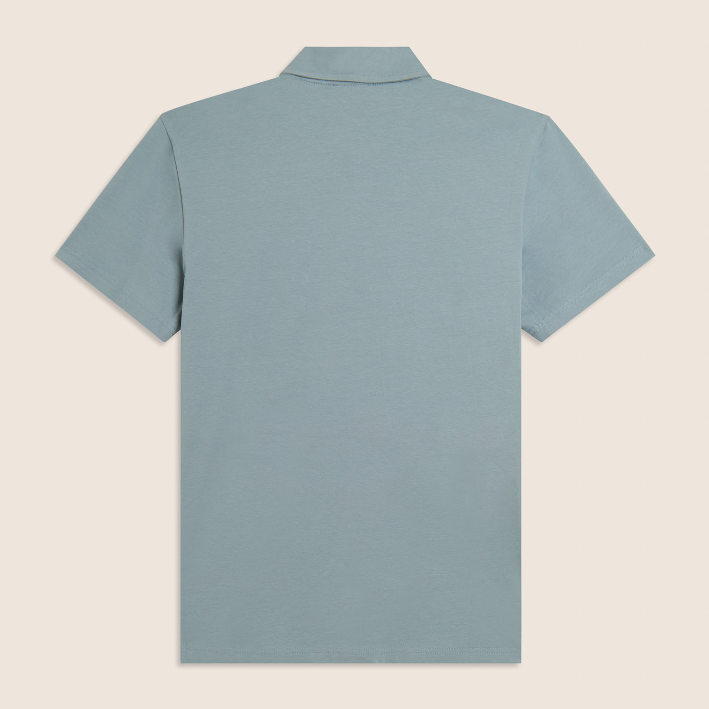 Polo in heavy jersey stretch con logo