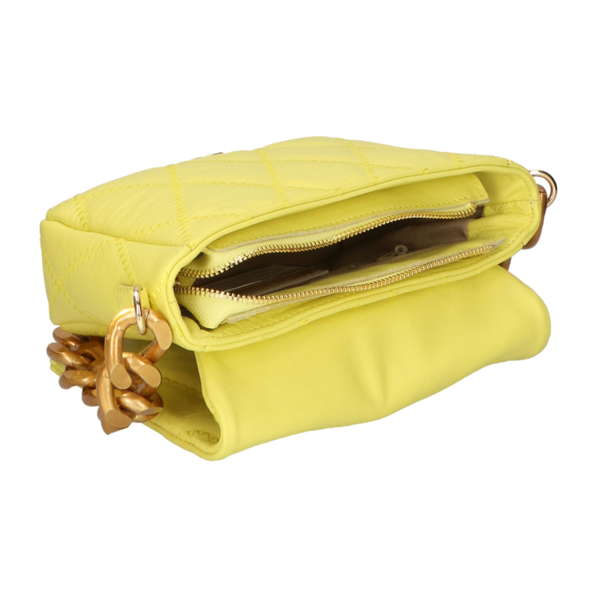 Borsa a mano da donna In Vera pelle Made in Italy 20x14x6,5 cm