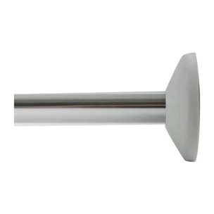 Barre tringle pour rideau de douche d'angle à fixer en Alu MAGIC 80x80cm Finition Brillante Spirella