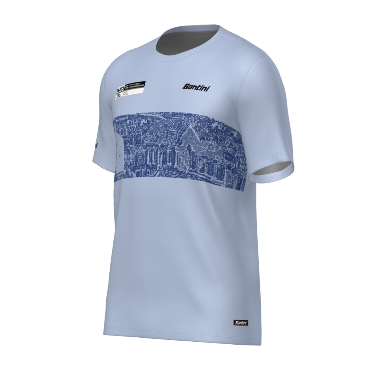 2025 Uci Cyclo-Cross World Championships - Camiseta - Azul Claro - Unisex