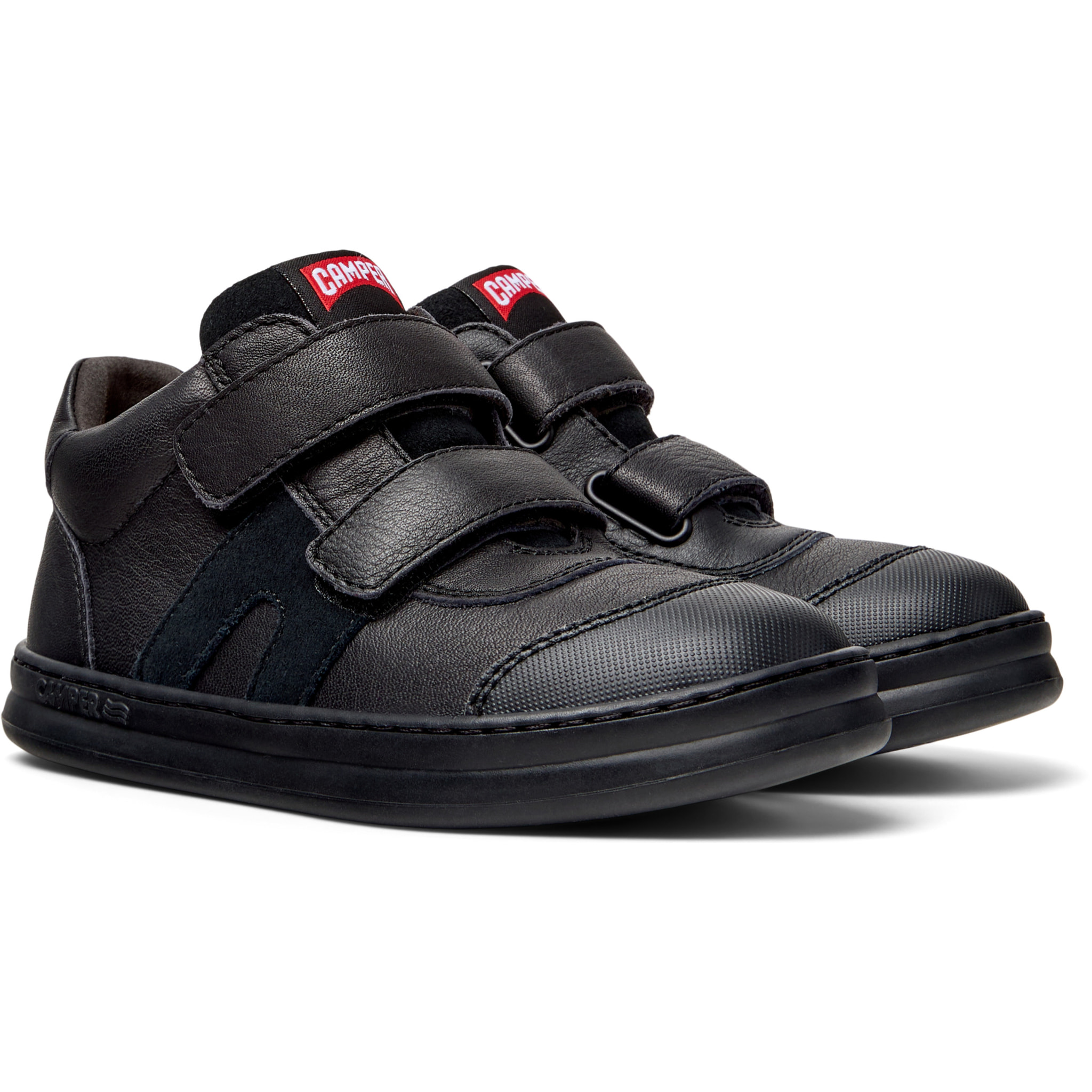 Sneaker-Bootie - CAMPER Runner Four - Nero - Pelle liscia