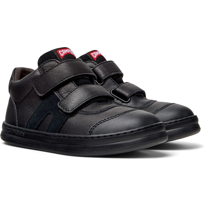 Sneaker-Bootie - CAMPER Runner Four - Nero - Pelle liscia