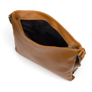 Agnadello Borsa Messenger Donna. Vera Pelle Dollaro.