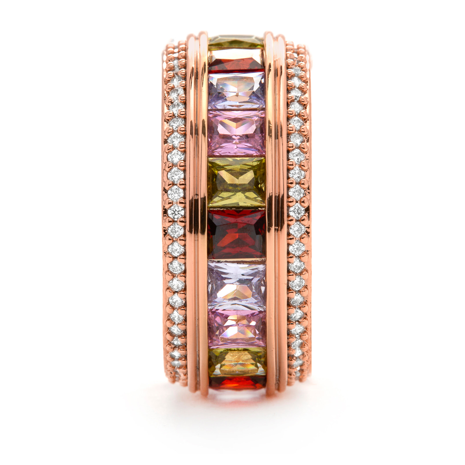 Anillo Maia acabado oro amarilo 18k
