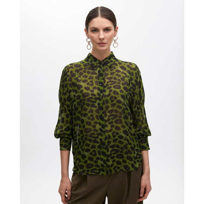 Camicia animalier