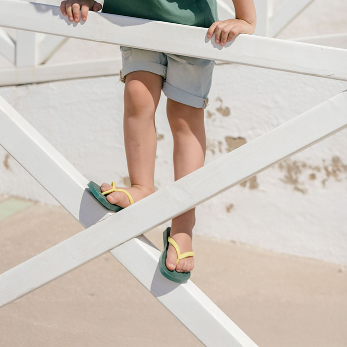 Chanclas de playa ,Clasica Combi Brasil NL KID