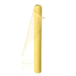 Bobina Cotone 50 Cm 9 Mt - Pezzi 3 - 900X50X0,01cm - Colore: Giallo - Bianchi Dino - Decorazioni Varie