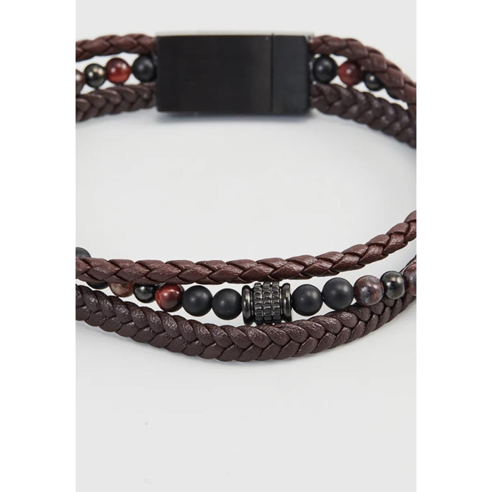 Bracciale U.S. Polo Assn. In pelle