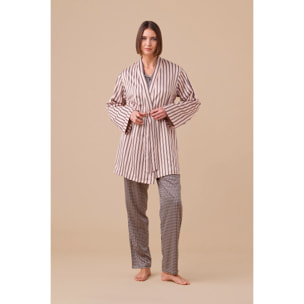 Vestaglia donna in raso articolo poule. Noidinotte