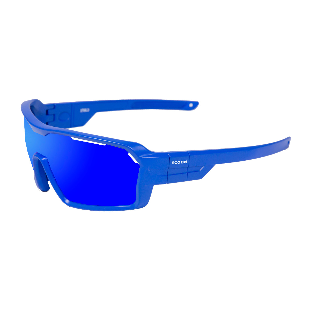 Gafas de sol de esquí ECOON Bikerkopt - Azul mate / Revo azul