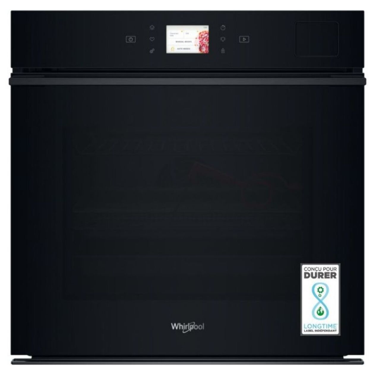 Four encastrable WHIRLPOOL WOI9A8FPT2SBAF - Pyrolyse - Hydrolyse - Chaleur tournante - Porte froide - Écran tactile