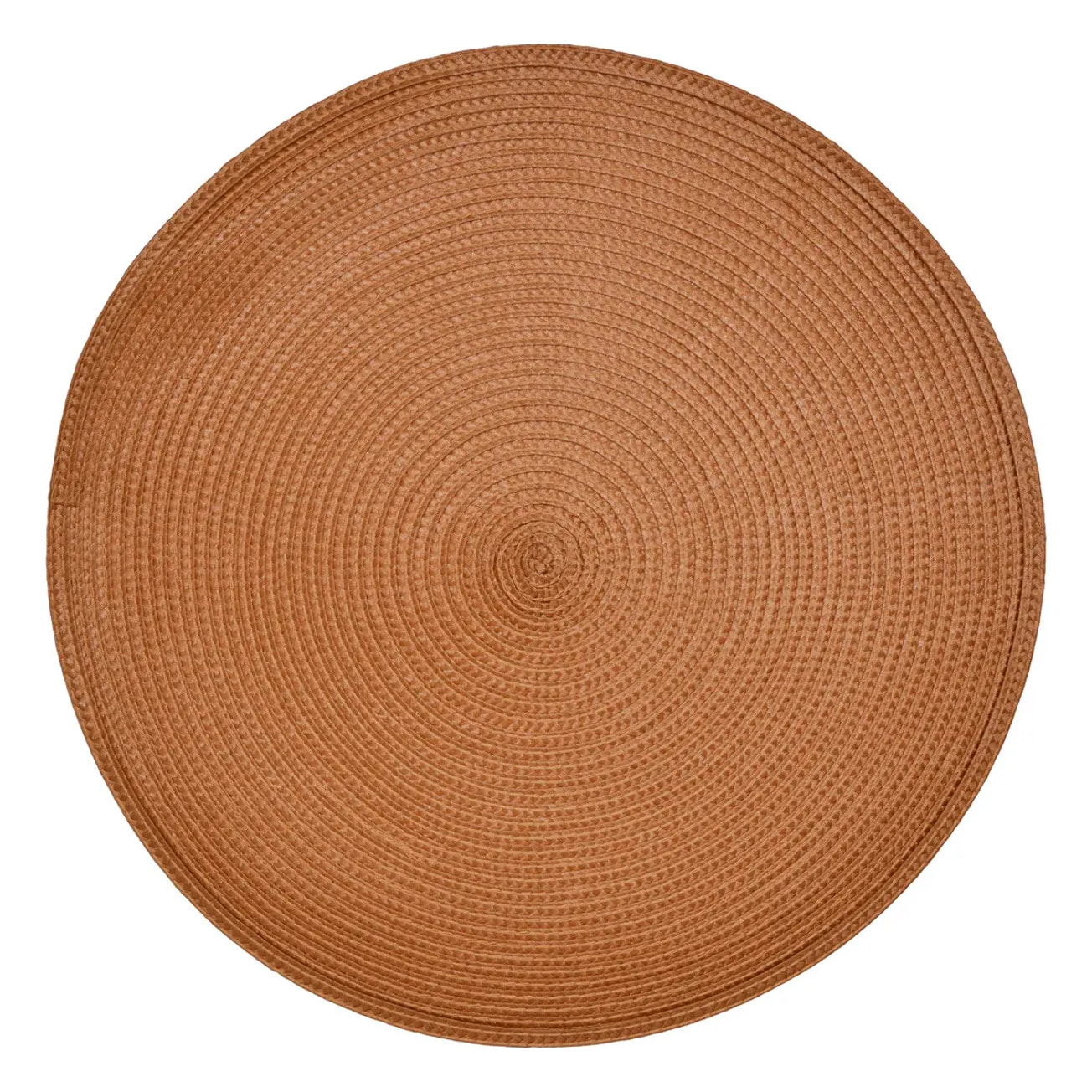 Set de table Tresse terracotta D38xH0,1cm