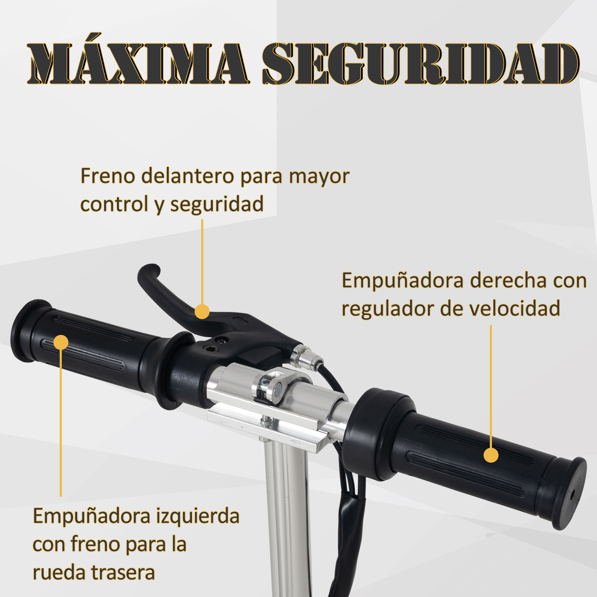 Patinete Eléctrico Plegable Metal 75x36x82-93 cm Rosa