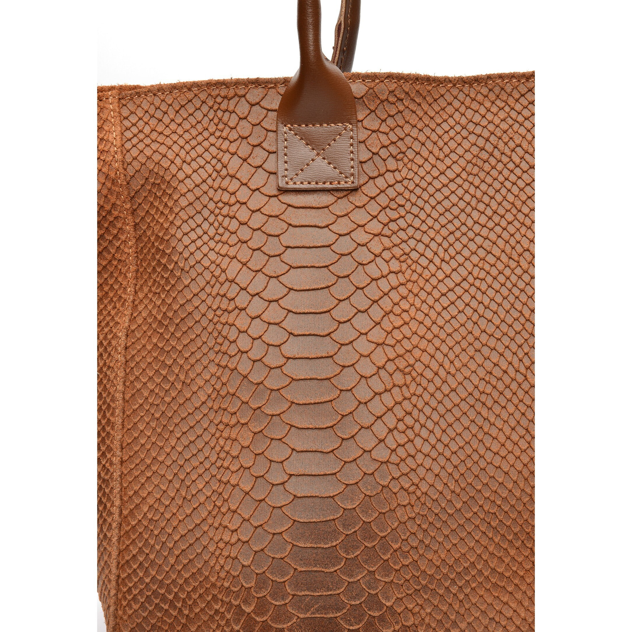 Borsa a mano Anna Luchini Marrone