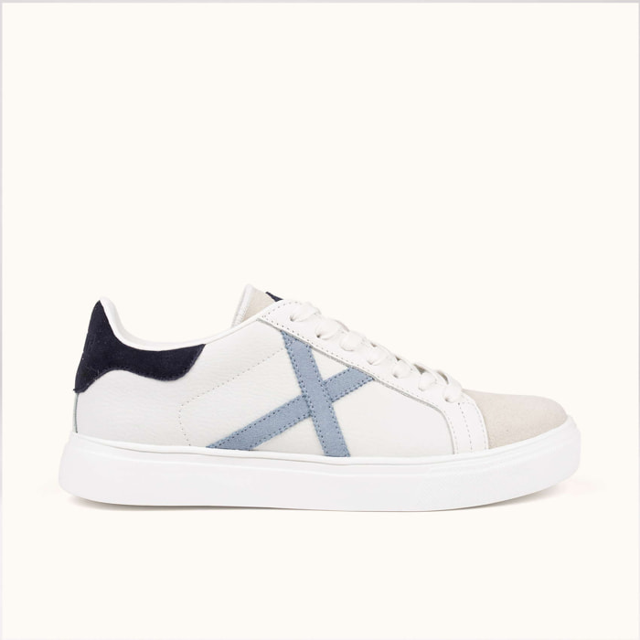 MUNICH RETE 117 Retro tenis y skate Blanco y Multicolor