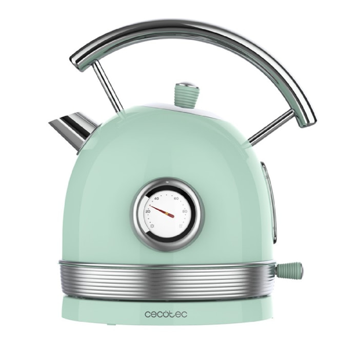 Cecotec Bouilloire Thermosense 420 Vintage Light Green