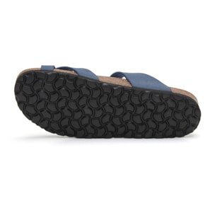 SANDALIA BABUNKERS AZUL