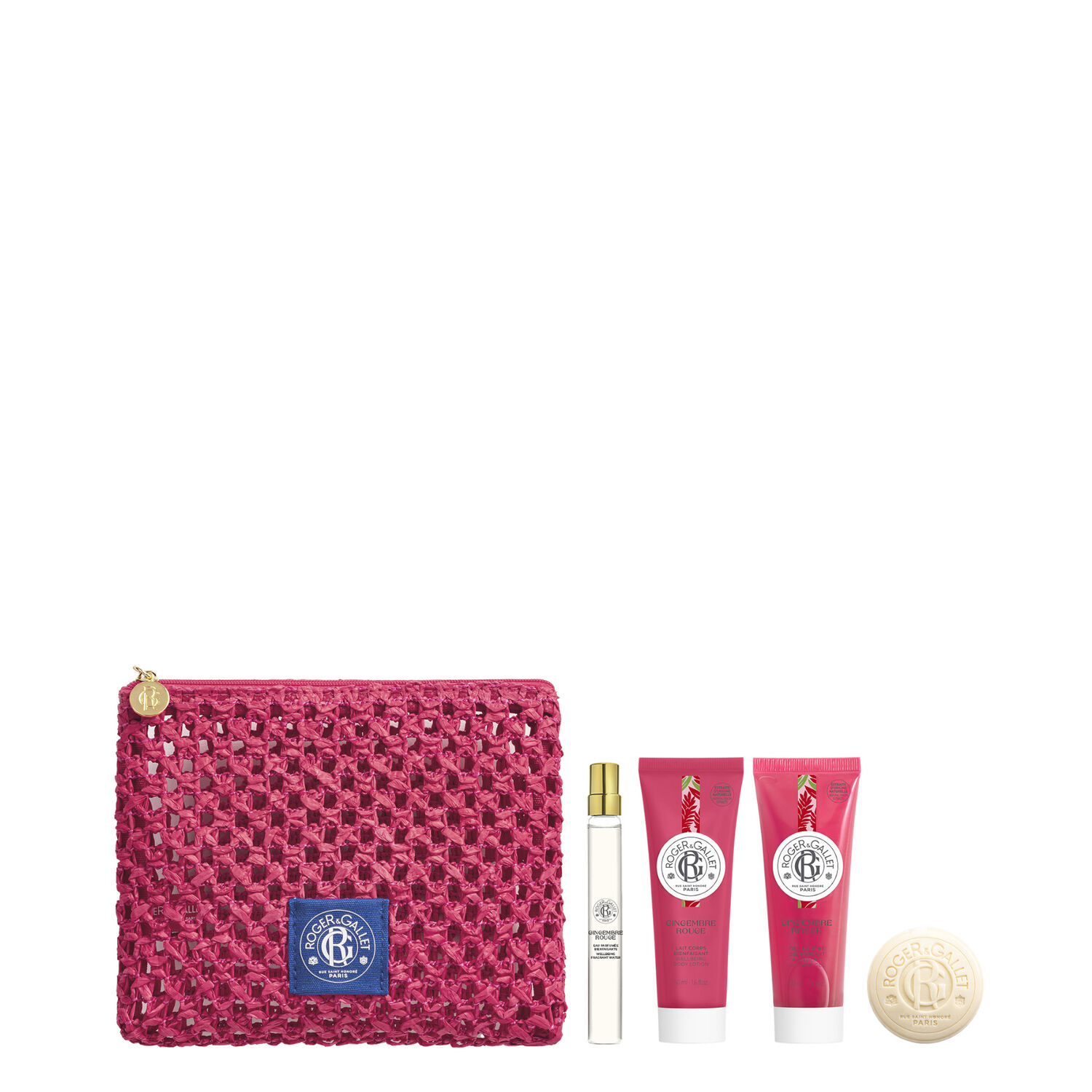 Gingembre Rouge - Trousse Découverte Eau Parfumée Bienfaisante 10ml + 3 Produits