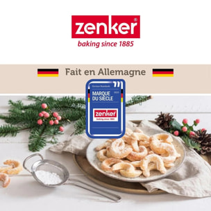Lot de 2 plaques pâtisserie 42/32 cm en acier Spécial créative Spécial créative Zenker  Spécial créative