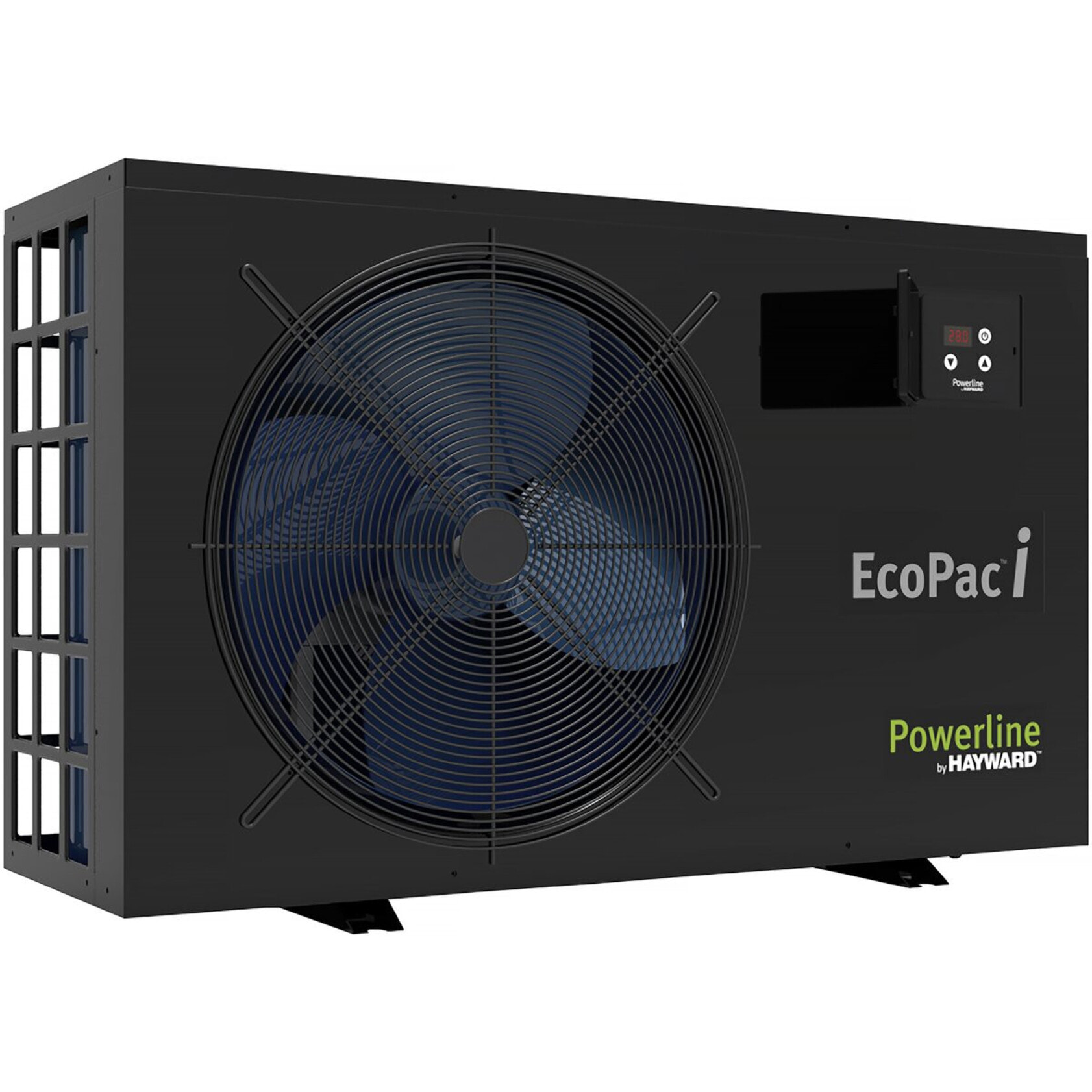 Pompe à chaleur pour piscine 12kw - inverter -"Ecopac by Hayward" - Noir