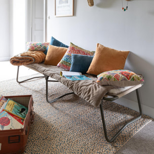 Coussin uni Elise
