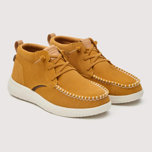 Botín Casual Camel de Serraje - Timber