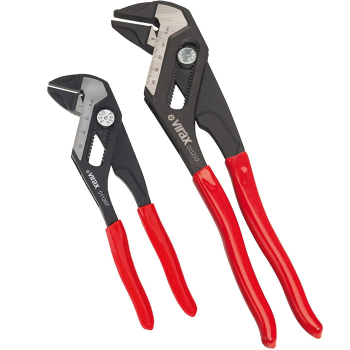 Pince-clé 7 pouces - 180 mm - VIRAX - 011207