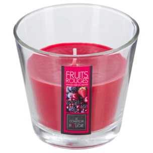 Bougie parfumée en verre 135G