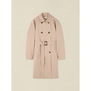 Oltre - Trench doppiopetto con cintura - Beige