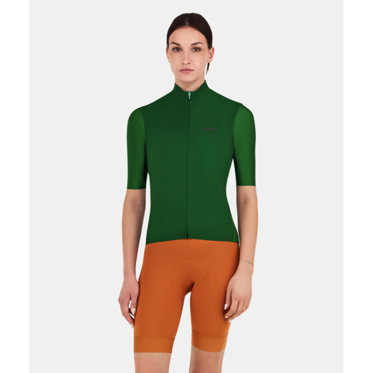Ready To Ride - Gilet Antivento Unisex - Verde Militare - Unisex