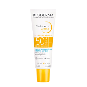 Photoderm - Crème Invisible - Peaux Sensibles -  SPF50+ 40 ml