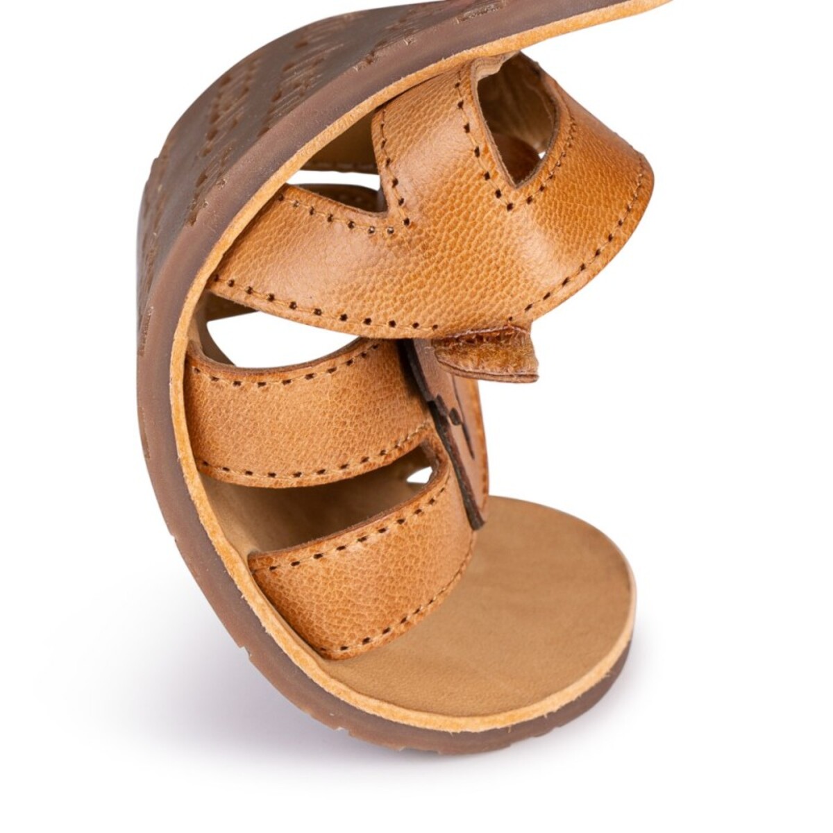 SANDALIA BAREFOOT CUERO - KOALA TOQUE RÚSTICO