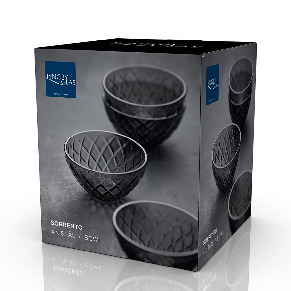 Set de 4 bols Sorrento 12 cm