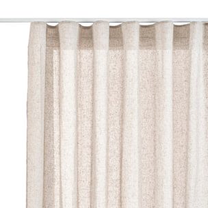 Cortina de cinta LINUM XXL Lino