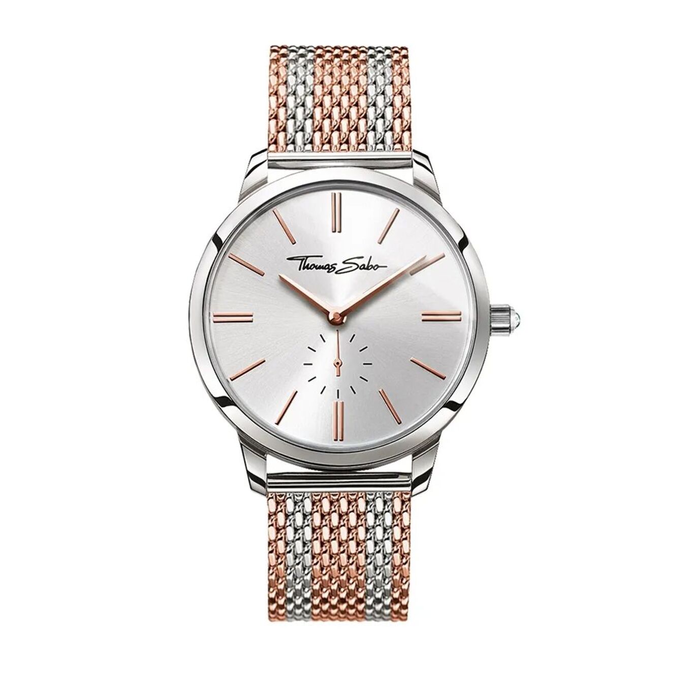 Reloj Thomas Sabo WA0273-283-201-33MM Mujer Analogico Cuarzo con Correa de Acero inoxidable