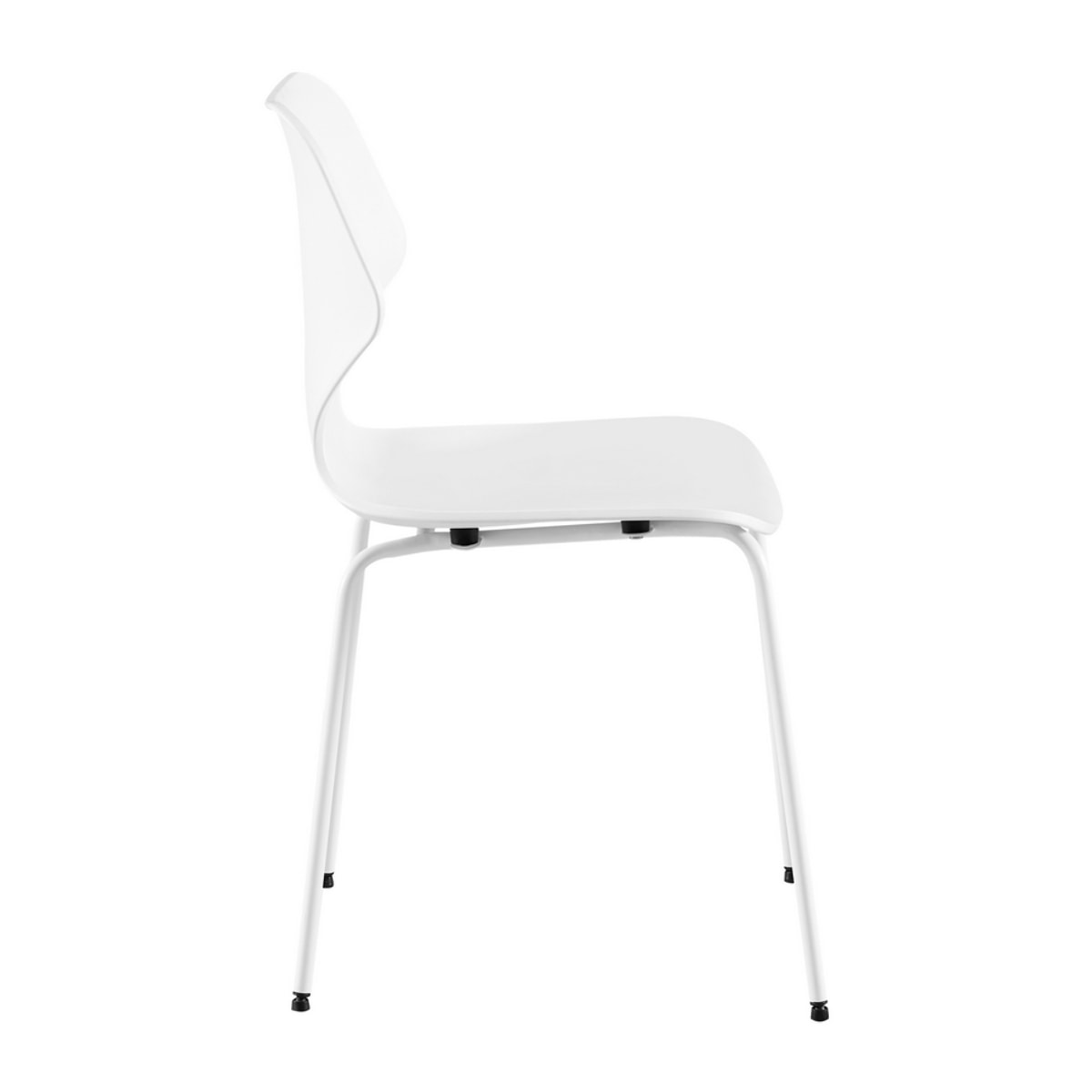 Set da 4 sedie design moderno bianche - Selene