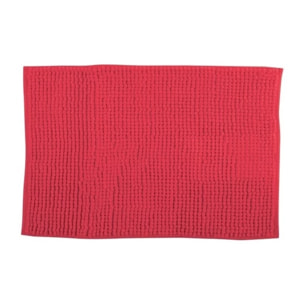 Tapis de bain Microfibre CHENILLE Rouge MSV