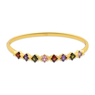 Pulsera Belcas acabado oro rosa 18k