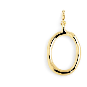 Charm Letter Xl Placcato Oro