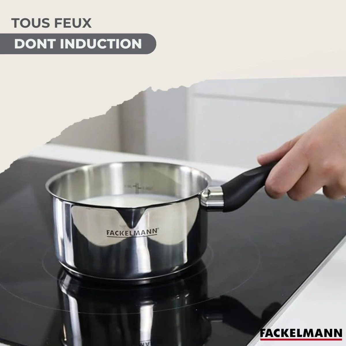 Casserole en inox 20 cm Fackelmann Geneva