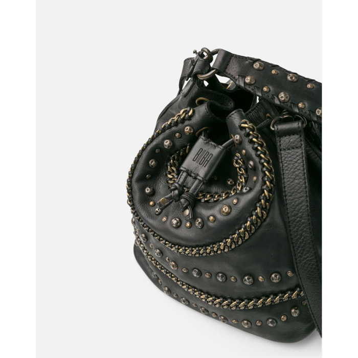 Bolso de hombro BIBA Red Rock de piel