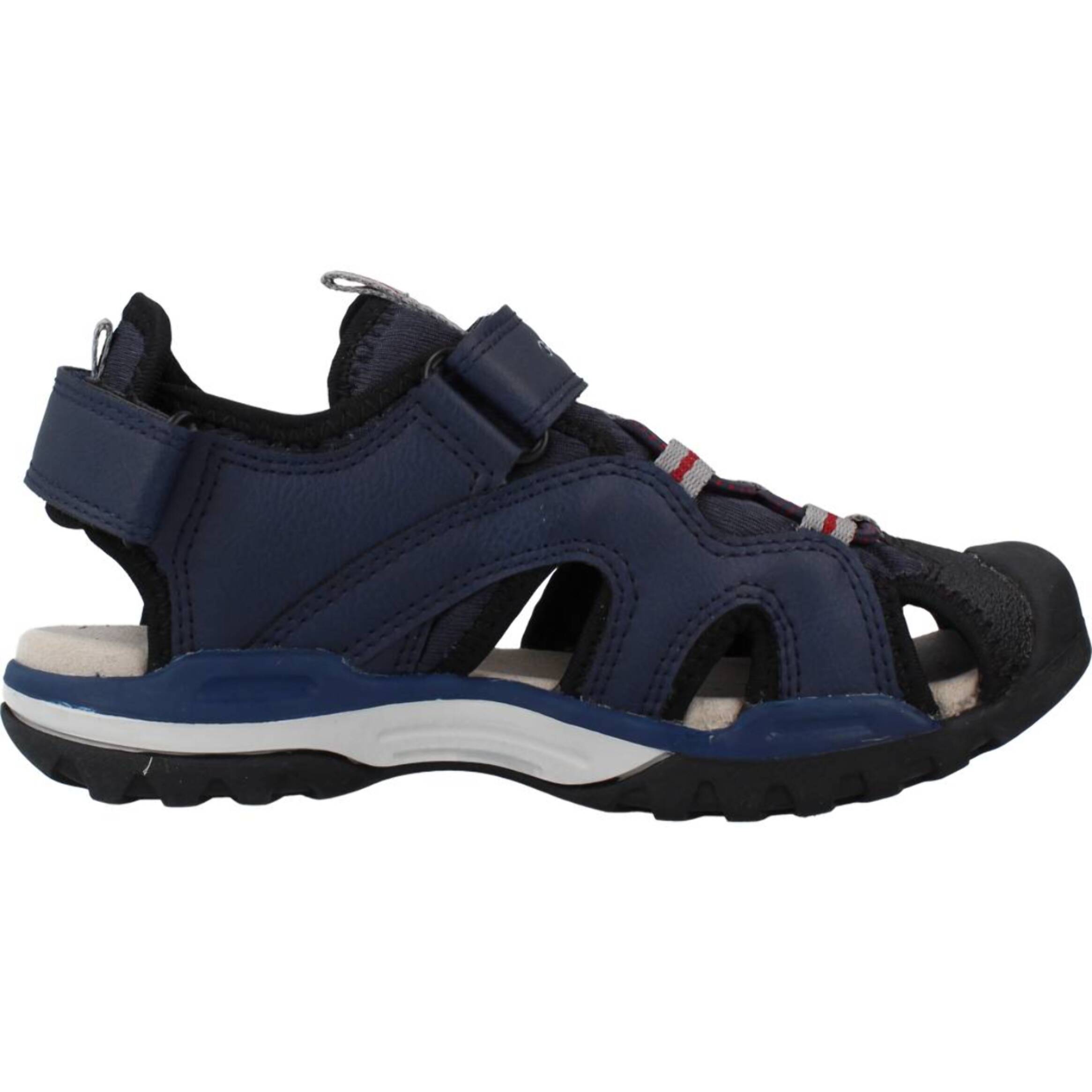 Sandalias Niño de la marca GEOX  modelo J BOREALIS BOY B NEGRO