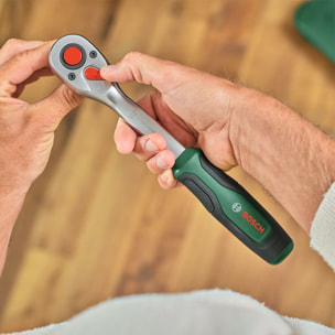 Set 25 pièces avec cliquet 1/2' - BOSCH - 1600A02Z9F