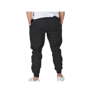 Pantaloni Lyle & Scott Racked Jogger Black Ice Marl Grigio