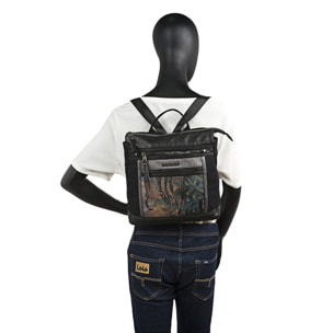 Bolso Mochila Mujer Lois Lawrence Negro