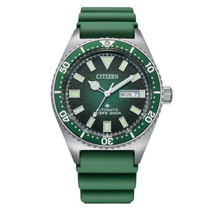 Reloj Citizen NY0121-09X Hombre Analogico Automatico con Correa de Caucho